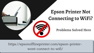 Epson Printer Not Connecting to WiFi? Troubleshooting Techniques