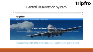 Central Reservation System