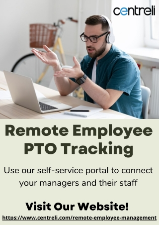 Remote Employee PTO Tracking | Time Tracking for Remote Employees - Centreli