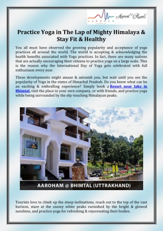 Resort in Bhimtal