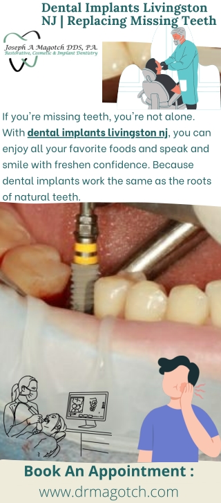 Dental Implants Livingston NJ  Replacing Missing Teeth