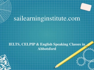 IELTS Preparation Courses with Top IELTS Institute In Abbotsford