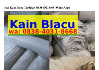 Jual Kain Blacu Terdekat