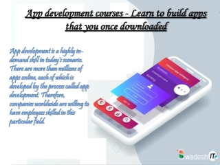 app development course for beginners