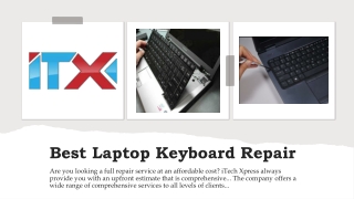 Best Laptop Keyboard Repair | Laptop Repair