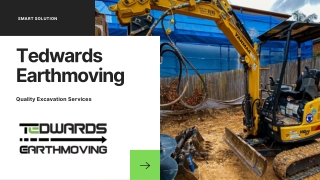About Tedwards Earthmoving