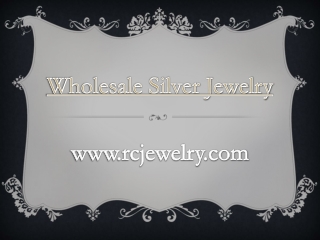 Shop Best Wholesale Silver Jewelry Online