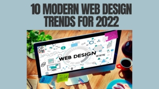 10 Modern Web Design Trends for 2022