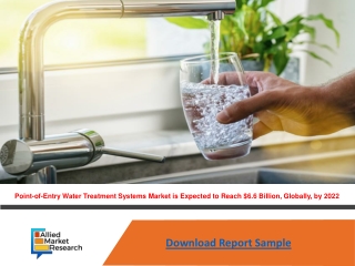 Point-of-Entry Water Treatment Systems Market is Expected to Reach $6.6 Billion,