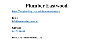 Most Critical Decision You Can Make For Home Is Hiring A Plumber Eastwood