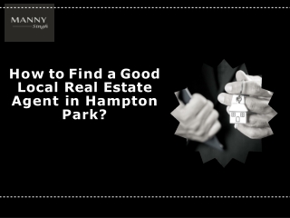 How to Find a Good Local Real Estate Agent in Hampton Park