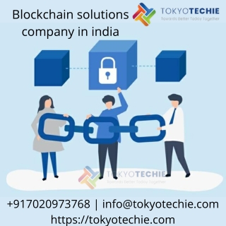 Blockchain solutions company in india