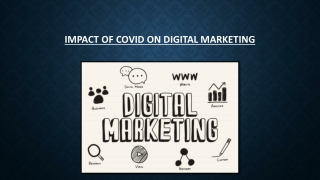 Impact of Covid on Digital Marketing