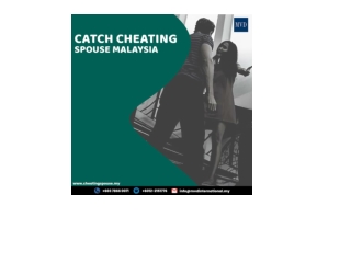 Catch Cheating Spouse Malaysia