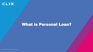 What is Personal Loan