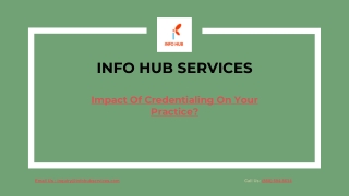 Impact Of Credentialing On Your Practice