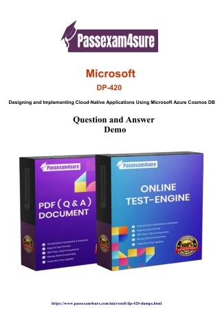 DP-420 PDF Questions