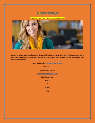 expert essays writers