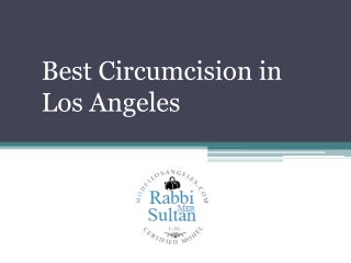 Best Circumcision in Los Angeles - Mohellosangeles.com