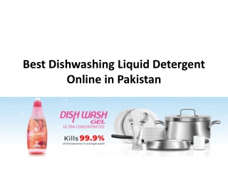 Best Dishwashing Liquid Detergent