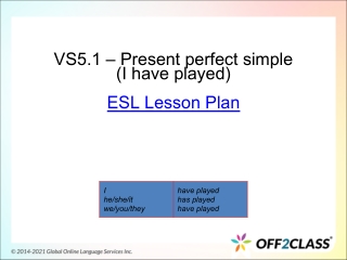 How to Teach the Present Perfect Simple Tense - ESL Lesson Plan