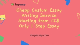 stepessay