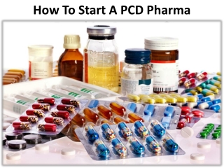 Most common way of getting PCD Pharma or Pharma Franchise