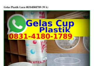 Gelas Plastik Lucu 083l_4l80_lᜪ89[WhatsApp]