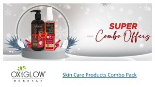 Skin Care Products Combo Pack