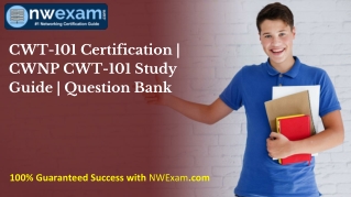 CWT-101 Certification | CWNP CWT-101 Study Guide | Question Bank