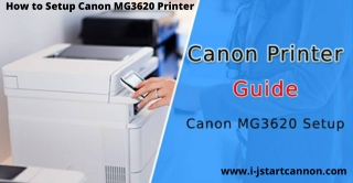 Tips & tricks for connect Ij.Start.Canon MG3620 printer to Wi-Fi from canon.com/