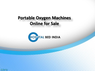 Portable Oxygen Machines Online for Sale, Portable Oxygen Machines near me – Hospital Bed India.