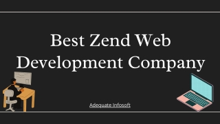 Zend web development company