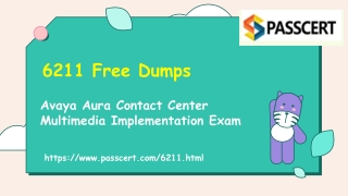 Avaya Aura Contact Center 6211 Dumps