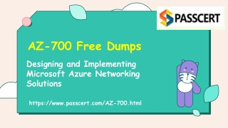Download 2022 Free Microsoft AZ-700 Exam Dumps