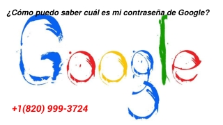 ¿Cómo puedo saber cuál es mi contraseña de Google_
