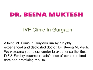 IVF Clinic In Gurgaon