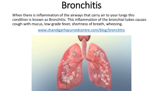 Ayurvedic Treatment for Bronchitis