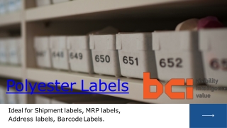 Polyester Labels