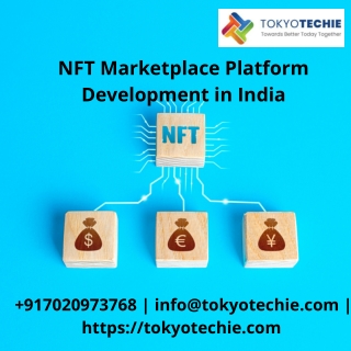 NFT Marketplace Platform Development in India | TokyoTechie