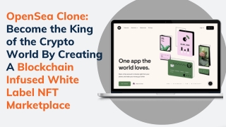 OpenSea Clone Become the King of the Crypto World By Creating A Blockchain Infused White Label NFT Marketplace