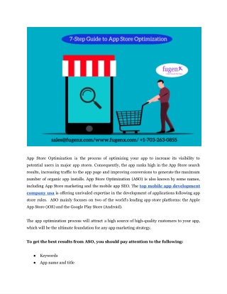 7-Step Guide to App Store Optimization