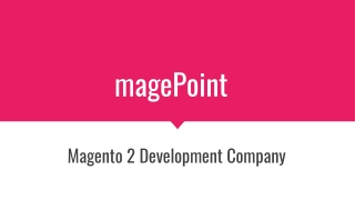 magePoint-Magento 2 Development Company
