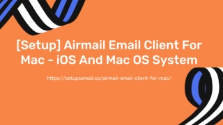 [Setup] Airmail Email Client For Mac - iOS And Mac OS System