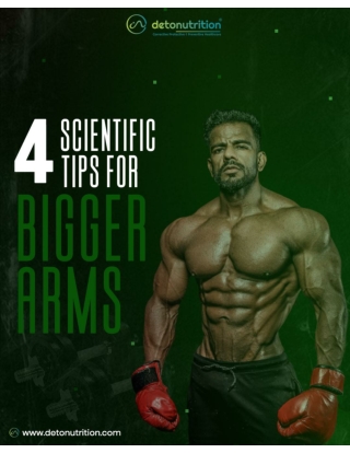 Four science-based tips to get bigger arms - DETONUTRITION