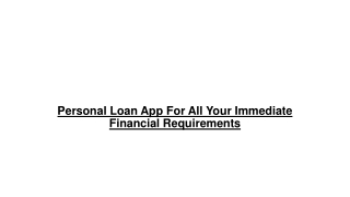 Get the best personal loan interest rates at Buddy Loan