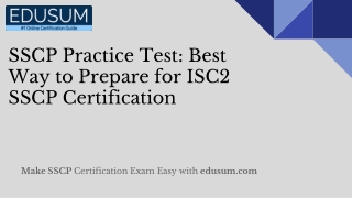 SSCP Practice Test: Best Way to Prepare for ISC2 SSCP Certification