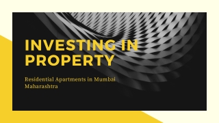 Residential Apartments Property for sale in Mumbai Maharashtra