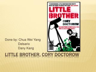 Little Brother, cory doctorow