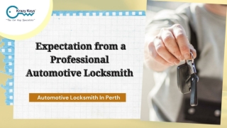 Looking For A Professional Automotive Locksmith In Perth? - Krazy Keys